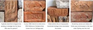 Heritage bricks rescued for reuse